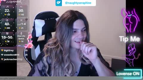 NaughtySeraphine online show from 02/06/25, 03:52