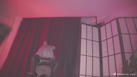 Snapshot of nekyra_san chatting on 02/13/25, 03:18 Mely Birthday party saturday night BYO online show from 02/13/25, 03:18