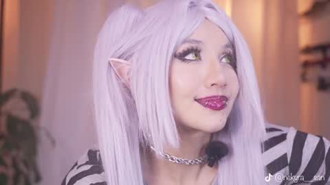 Snapshot of nekyra_san chatting on 11/13/25, 12:53 Mely Birthday party saturday night BYO online show from 11/13/25, 12:53