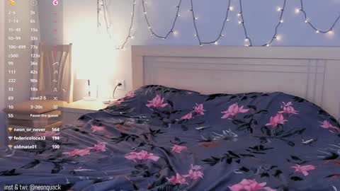 Snapshot of neonquack chatting on 12/16/24, 01:54 Riley online show from 12/16/24, 01:54