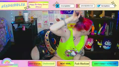 Snapshot of nerdgibbler chatting on 11/17/25, 06:35 NerdGibbler online show from 11/17/25, 06:35