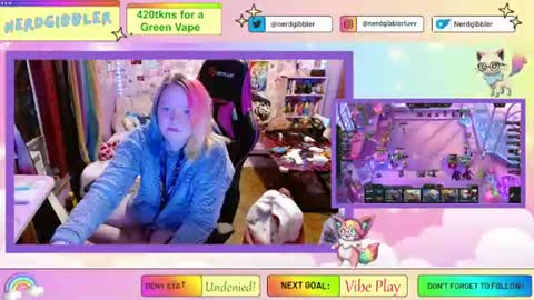 Snapshot of nerdgibbler chatting on 06/19/26, 01:48 NerdGibbler online show from 06/19/26, 01:48