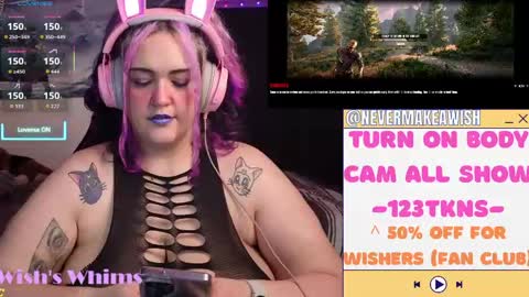 Wishs Playground online show from 05/21/26, 10:00