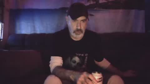 Snapshot of nightgoat666 chatting on 01/13/25, 02:07 OHB Old Horny Bastard online show from 01/13/25, 02:07