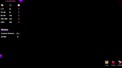 Nyx Moon  Schedule 1500 - 2200 online show from 03/23/26, 10:47