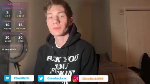 Oliver Beck online show from 03/20/26, 02:49