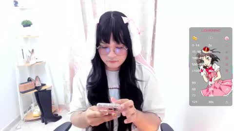 Snapshot of omorimori chatting on 11/03/25, 02:18 Omori Chan   online show from 11/03/25, 02:18