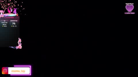 osamu_tay online show from 07/13/26, 03:20