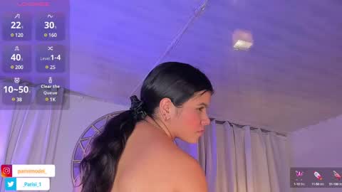 Snapshot of parisi_ chatting on 01/20/25, 12:46 PARISI online show from 01/20/25, 12:46