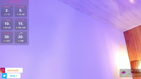 Snapshot of parisi_ chatting on 03/11/25, 12:54 PARISI online show from 03/11/25, 12:54