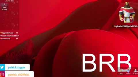 Snapshot of patrick_d01 chatting on 02/01/25, 07:34 Patrick online show from 02/01/25, 07:34