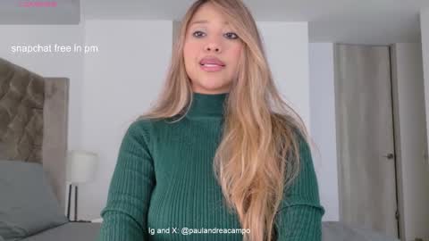 Paula Andrea online show from 02/08/26, 08:12