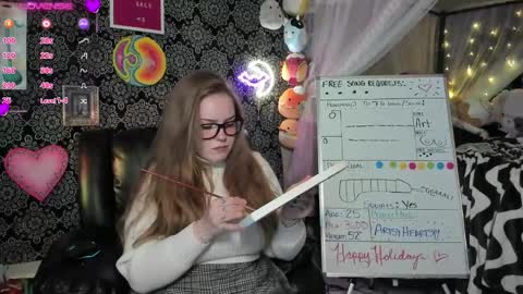 ArtsyHeartsyy online show from 12/25/24, 01:42