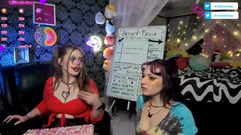 ArtsyHeartsyy online show from 01/11/25, 04:48