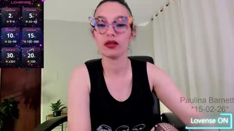 Snapshot of polybarnett chatting on 02/16/26, 04:41 paulina barnett online show from 02/16/26, 04:41