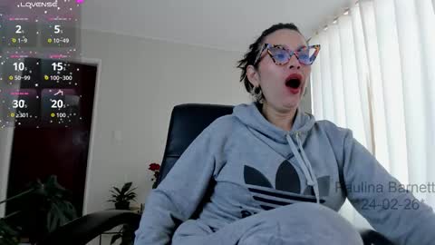 Snapshot of polybarnett chatting on 02/24/26, 03:32 paulina barnett online show from 02/24/26, 03:32