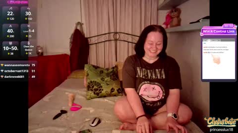 Snapshot of princesslux18 chatting on 12/04/24, 10:19 Lux Alot Luxi online show from 12/04/24, 10:19