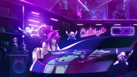 Snapshot of projektmelody chatting on 12/10/24, 01:43 Melody AKA Mel Melly online show from 12/10/24, 01:43