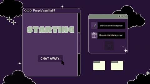 Snapshot of purplevanilla87 chatting on 02/27/25, 01:38 Purple online show from 02/27/25, 01:38