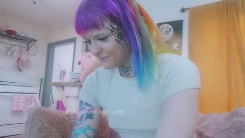 Snapshot of queer_burrito chatting on 05/04/26, 04:03 Sky Burrito online show from 05/04/26, 04:03
