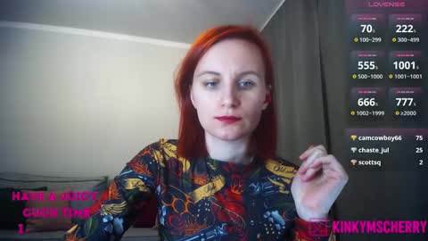Snapshot of randycherry chatting on 03/03/25, 06:55 Cherry Miss Cherry online show from 03/03/25, 06:55