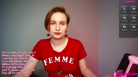 Cherry  Miss Cherry online show from 05/23/26, 04:22