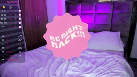 Snapshot of rebeccaferrati chatting on 02/23/25, 02:18 BECK 5PM-11AM GT COLOMBIA online show from 02/23/25, 02:18