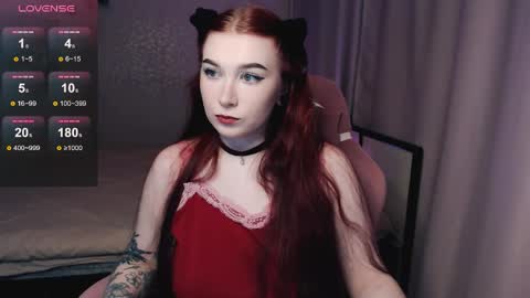 Snapshot of redhaired_kitty chatting on 04/23/26, 08:44 Lina online show from 04/23/26, 08:44
