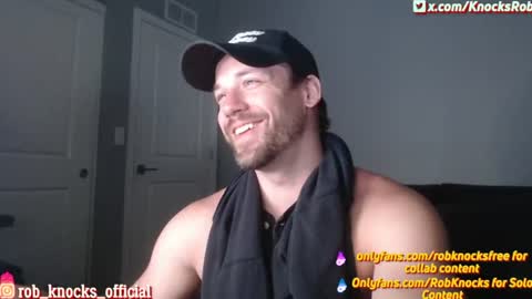 Snapshot of robknocks chatting on 06/24/26, 02:10 Rob Knocks online show from 06/24/26, 02:10
