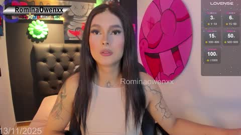ROMINA OWEN online show from 11/13/25, 08:02