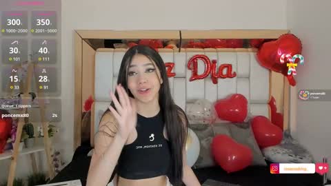 Snapshot of rosannaking chatting on 02/14/25, 11:31 Aleja online show from 02/14/25, 11:31