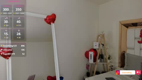 Snapshot of rosannaking chatting on 02/17/25, 01:47 Aleja online show from 02/17/25, 01:47