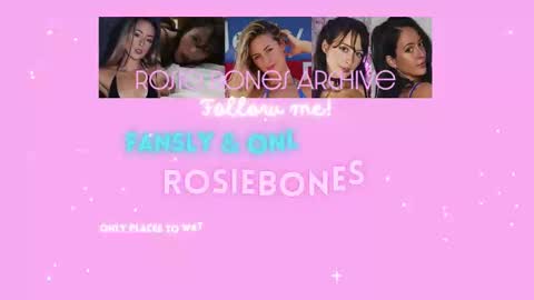 Rosie Bones online show from 02/22/25, 07:58