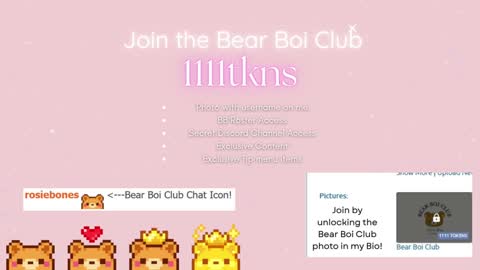 Rosie Bones online show from 09/10/25, 10:10