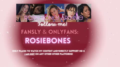 Rosie Bones online show from 10/06/25, 09:12