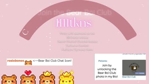 Rosie Bones online show from 12/18/25, 11:11