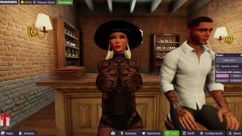 Snapshot of rosse_mistress chatting on 10/30/25, 08:20 Roxana online show from 10/30/25, 08:20