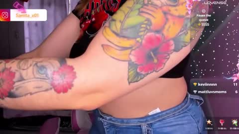 Snapshot of sam_thompsoon_ chatting on 02/22/25, 06:52 Sam online show from 02/22/25, 06:52