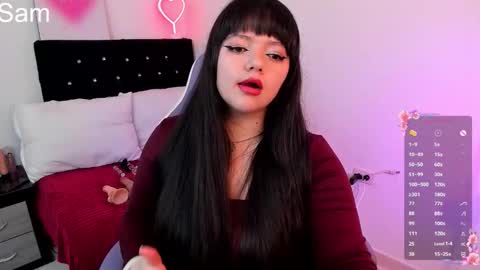 Snapshot of samantha__g chatting on 09/17/25, 07:37 Sam online show from 09/17/25, 07:37