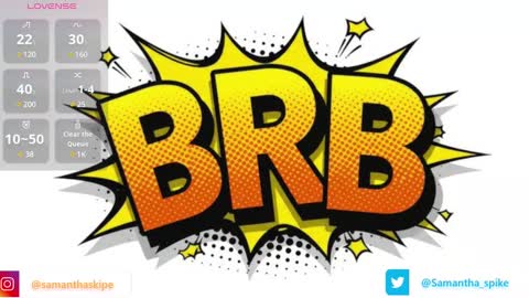 Samantha online show from 03/08/25, 04:06