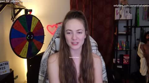 Snapshot of samanthahayesxoxo chatting on 12/04/24, 04:10 The Real Samantha Hayes haha online show from 12/04/24, 04:10