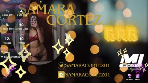 Snapshot of samaracortez chatting on 01/08/25, 11:41 Sammy online show from 01/08/25, 11:41