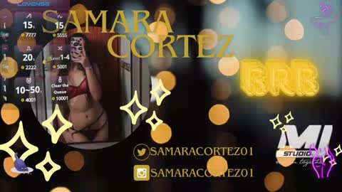 Snapshot of samaracortez chatting on 01/17/25, 10:45 Sammy online show from 01/17/25, 10:45
