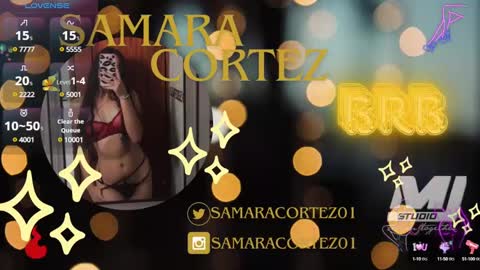 Snapshot of samaracortez chatting on 02/06/25, 08:13 Sammy online show from 02/06/25, 08:13