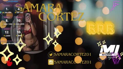 Snapshot of samaracortez chatting on 02/08/25, 01:43 Sammy online show from 02/08/25, 01:43