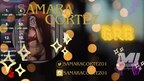 Snapshot of samaracortez chatting on 02/11/25, 12:06 Sammy online show from 02/11/25, 12:06