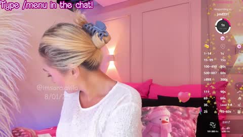 Snapshot of saraavila_ chatting on 01/08/25, 09:23 SaraAvila online show from 01/08/25, 09:23