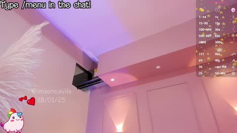 Snapshot of saraavila_ chatting on 01/20/25, 12:15 SaraAvila online show from 01/20/25, 12:15