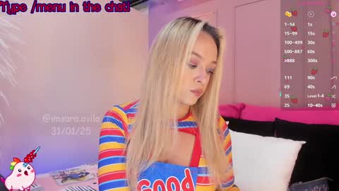 Snapshot of saraavila_ chatting on 01/31/25, 10:21 SaraAvila online show from 01/31/25, 10:21