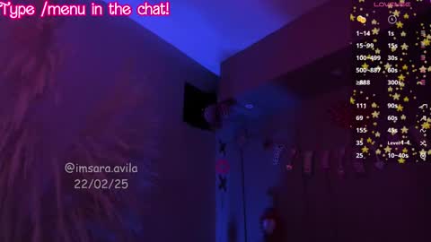 Snapshot of saraavila_ chatting on 02/23/25, 09:55 SaraAvila online show from 02/23/25, 09:55